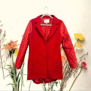 Katherine Barclay Montreal Coat Wool Trench Quilt